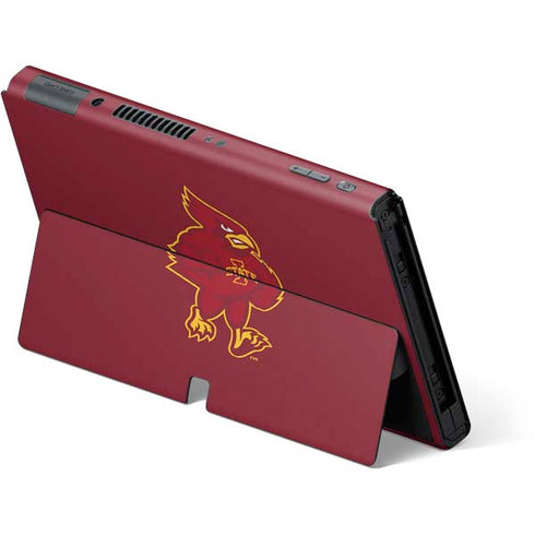 Iowa State University Mascot Nintendo Switch OLED (2021) Skin